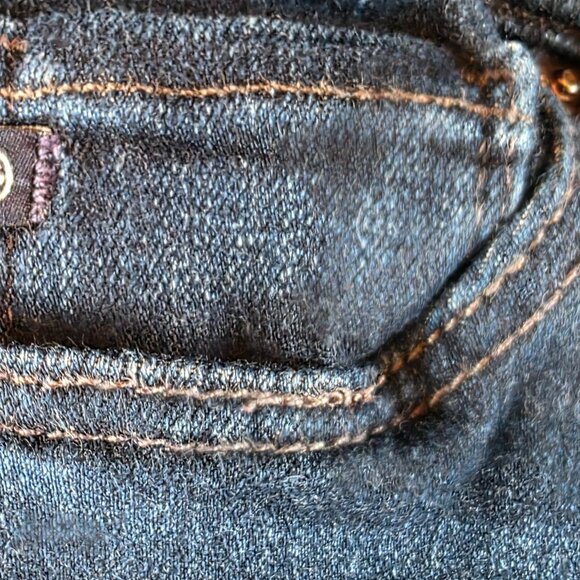 AG Adriano Goldschmied The Prima Mid Rise Cigarette Jeans Women's Dark Wash 24R - Picture 12 of 13